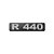 Emblema Potência - Cinza - Para R440 Moderno - Imagem 1