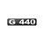 Emblema Potência - Cromado - Para G440 Moderno - Imagem 1