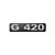 Emblema Potência Para Scania G420 Moderno - Cinza - Imagem 1