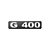 Emblema Potência - Cromado - Para G400 Moderno - Imagem 1