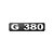 Emblema Potência Para Scania G380 Moderno - Cromado - Imagem 1