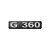 Emblema Potência Para G360 Moderno - Cinza - Imagem 1