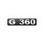Emblema Potência - Cromado - Para G360 Moderno - Imagem 1