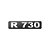 Emblema Potência Para Scania R730 Moderno - Cromado - Imagem 1