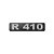 Emblema Potência Para Scania R410 Moderno - Cinza - Imagem 1