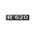 Emblema Potência Para Scania R620 Moderno - Cinza - Imagem 1