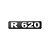 Emblema Potência Para Scania R620 Moderno - Cromado - Imagem 1