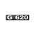 Emblema Potência Para G620 Moderno - Cromado - Imagem 1