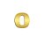 Número 0 Potência Para NTG Inox Dourado - Imagem 1