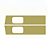Aplique Estribo Para Scania S4 2000 2001 Dourado - Imagem 1