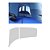 Aplique Dobradiça Porta Para Scania - Espelhado - Conjunto - Imagem 2