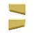 Aplique Tela Grade Inferior Para Streamline Dourado - Imagem 1
