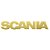 Capa Emblema Grade Para Scania S4 Dourado - Imagem 1