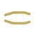 Aplique Soleira Para Scania G/R S4/S5 2000 2001 Dourada Par - Imagem 1