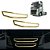 Moldura Grade Para Volvo New FH Dourado Conjunto - Imagem 2