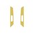 Aplique Retrovisor Para Volvo New FH Dourado Par - Imagem 1
