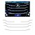 Máscara Grade Para MB Actros Mega Space Espelhado Conjunto - Imagem 2