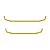 Molduras Grade Sem Friso Superior Para New FH Dourado - Imagem 1