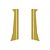 Coluna Porta Lisa Para MB Sprinter - Dourado - Imagem 1