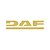 Conjunto Aplique Letras Para Daf - Dourado - Imagem 1