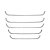 Conjunto Aplique Moldura Grade Para Daf XF - Espelhado - Imagem 1