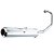 Silencioso Ybr 125 2005 2006 2007 2008 Original Cromado - Imagem 2