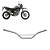 Guidão Xt 660 Original 2015 2016 2017 2018 2019 2020 Prata - Imagem 1