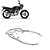 Bagageiro Ybr 125 Reforcado Longo 2000 2001 2002 Cromado - Imagem 1
