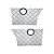 Polaina Lateral do Estribo para MB 1113 / 1114 - Inox c Furo - Imagem 1