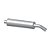 Silencioso para Volkswagen 7.110S 1987 1988 1989 1990 1994 - Imagem 1