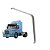 Cinta Tanque Combustível para Scania T/R 112/142 1265mm Inox - Imagem 1