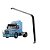 Cinta Tanque Combustível p Scania T/R 112/142 1265mm Preta - Imagem 1