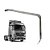 Cinta Tanque Retangular para MB Actros Euro 3 / 5 LD Inox - Imagem 1