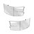 Protetor Farol Scania T/R 114/124/P94 2003/2007 Cromad Ferro - Imagem 1