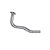 Tubo Saída Motor Dianteiro 2" para Mercedes-Benz 608/708 - Imagem 1