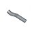 Tubo Saída Motor Intermediário 4.1/2" p SC T/R 124 até 2002 - Imagem 1