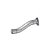 Tubo Saída Motor Intermediário Traseiro 4" p Volvo NL-10 - Imagem 1