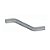Tubo Saída Intermediário 3" p MB Accelo 915 até 2011 Euro 3 - Imagem 1