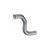 Tubo Saída Motor 3" p MB Atego 1315 1418 1518 1718 - Euro 3 - Imagem 1