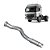 Tubo Saída Motor p Mercedes-Benz Atego 1726 / 2426 - Euro 5 - Imagem 1