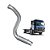 Tubo Saída Motor 3.1/2" para Mercedes 1719 Flexível em Inox - Imagem 1