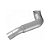 Tubo Saída p MB Actros 2831/4140 Saída Vertical Euro 5 Inox - Imagem 2