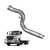 Tubo Saída p MB Atron 2324 2729 2729B 2729K - Euro 5 Inox - Imagem 1