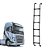 Escada Volvo Fh Globetrotter 2015 Até 2017 Preto 6 Degraus - Imagem 1