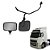 Espelho Auxiliar Volvo Fh Globetrotter Convexo 2010 A 2014 - Imagem 1