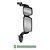 Conjunto Retrovisor p Iveco Hi-Way Tector c Desembaçador LD - Imagem 2