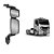 Conjunto Espelho Retrovisor p Iveco Tector s Desembaçador LD - Imagem 1
