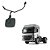 Espelho Auxiliar Frontal p MB Atego Cabine Baixa 2012 a 2021 - Imagem 1