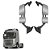 Conjunto Retrovisor p Volvo FH 2015 2016 2017 2021 LD LE - Imagem 1