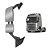 Conjunto Retrovisor p Volvo FH 2015 a 2021 s Desembaçador LE - Imagem 1